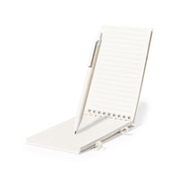 Taccuino con supporto per smartphone e penna