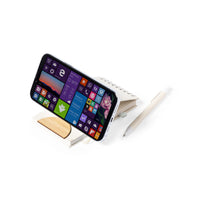 Taccuino con supporto per smartphone e penna