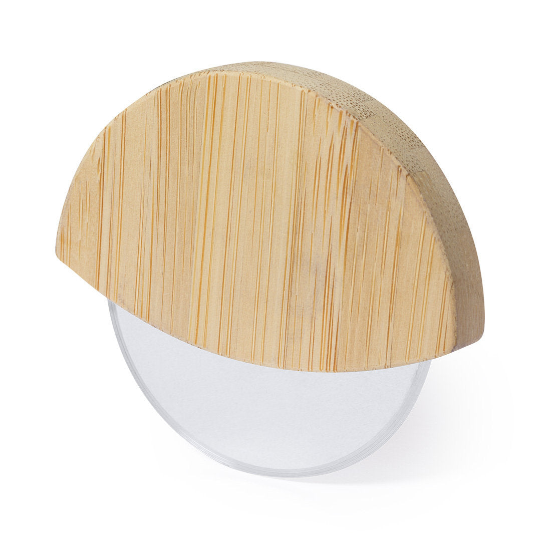 Taglierina per pizza con manico in bambù