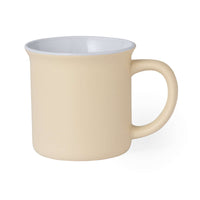 Tazza in ceramica opaca beige da personalizzare 