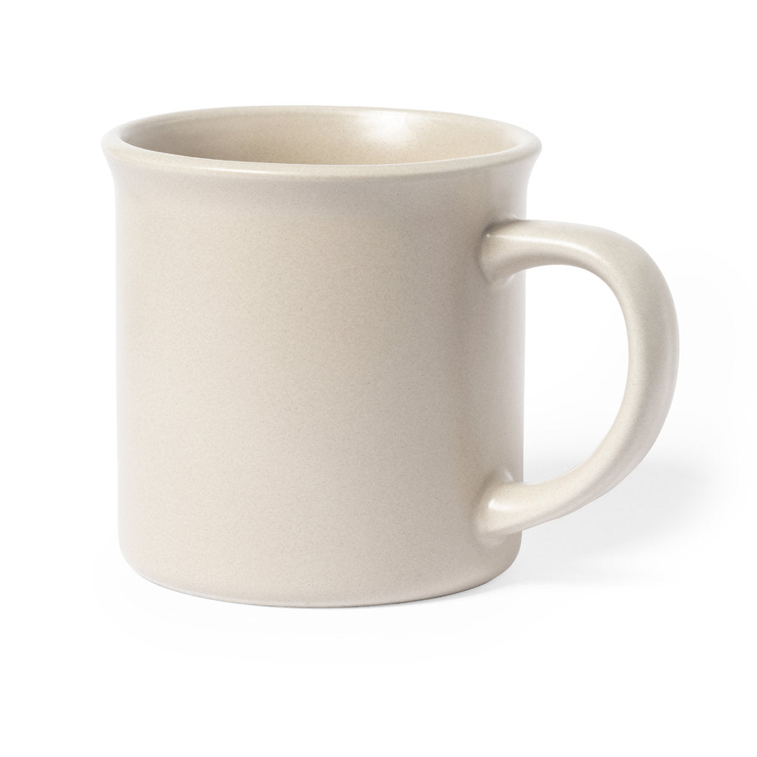 Tazza in ceramica colore naturale 300ml