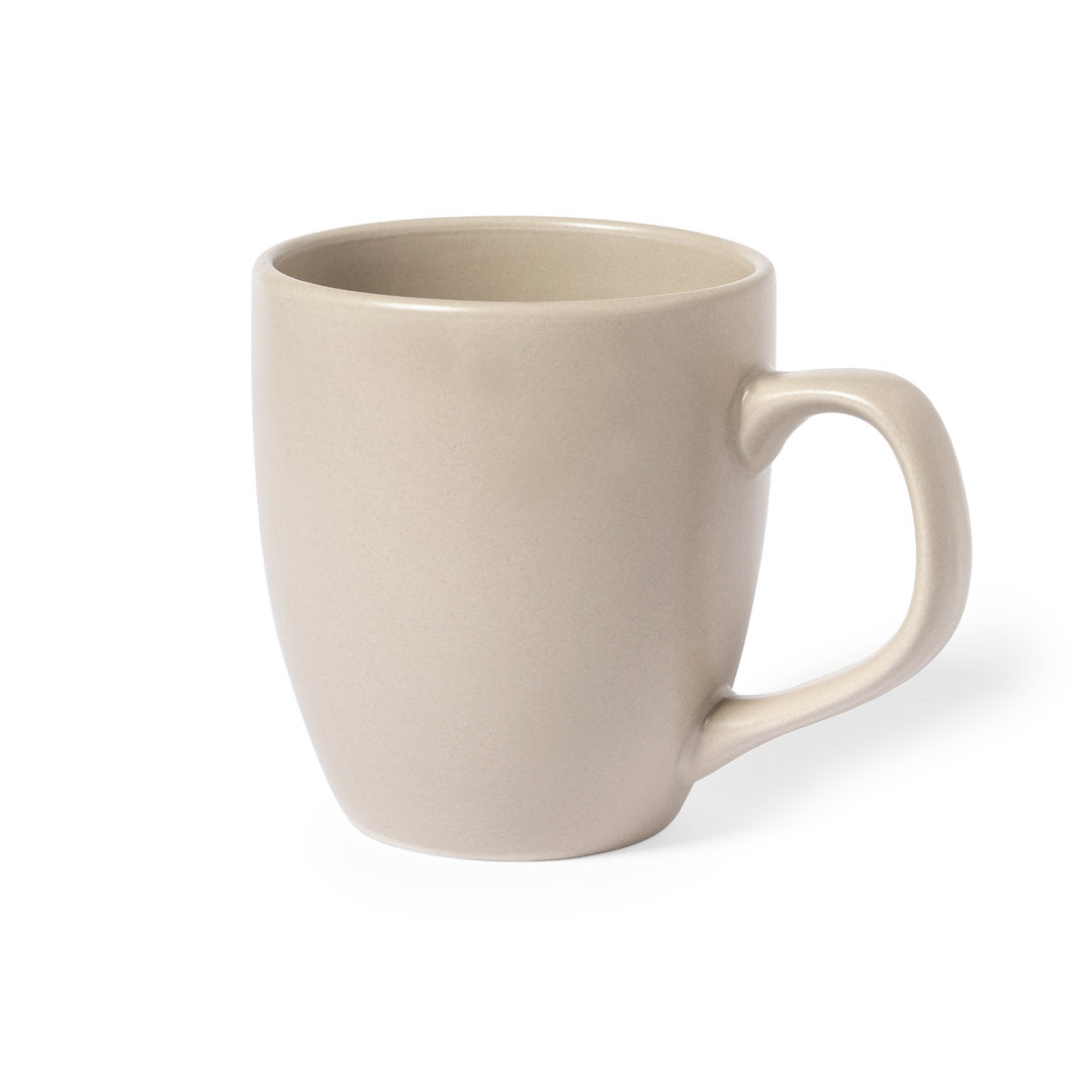 Tazza in ceramica colore naturale 470ml