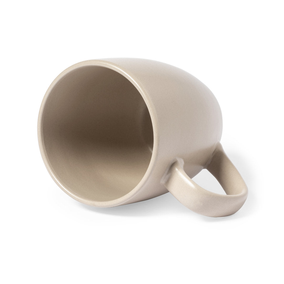 Tazza in ceramica colore naturale 470ml
