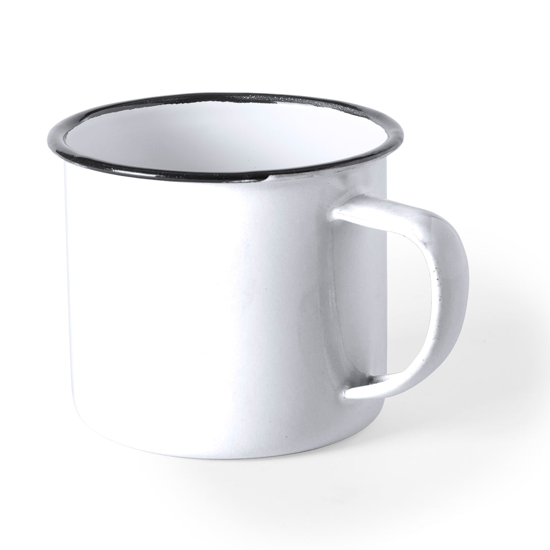 Tazza in metallo stile vintage