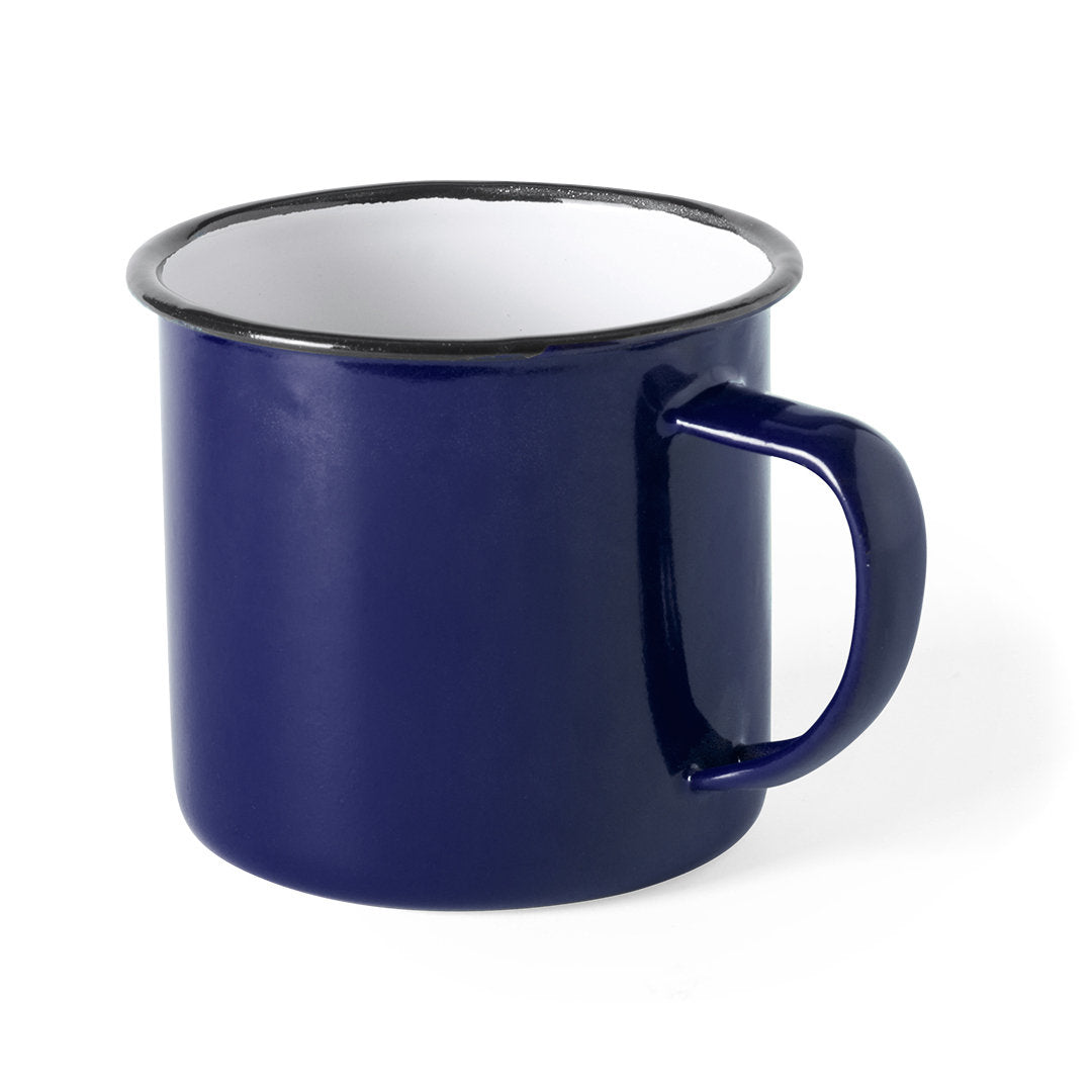Tazza in metallo stile vintage