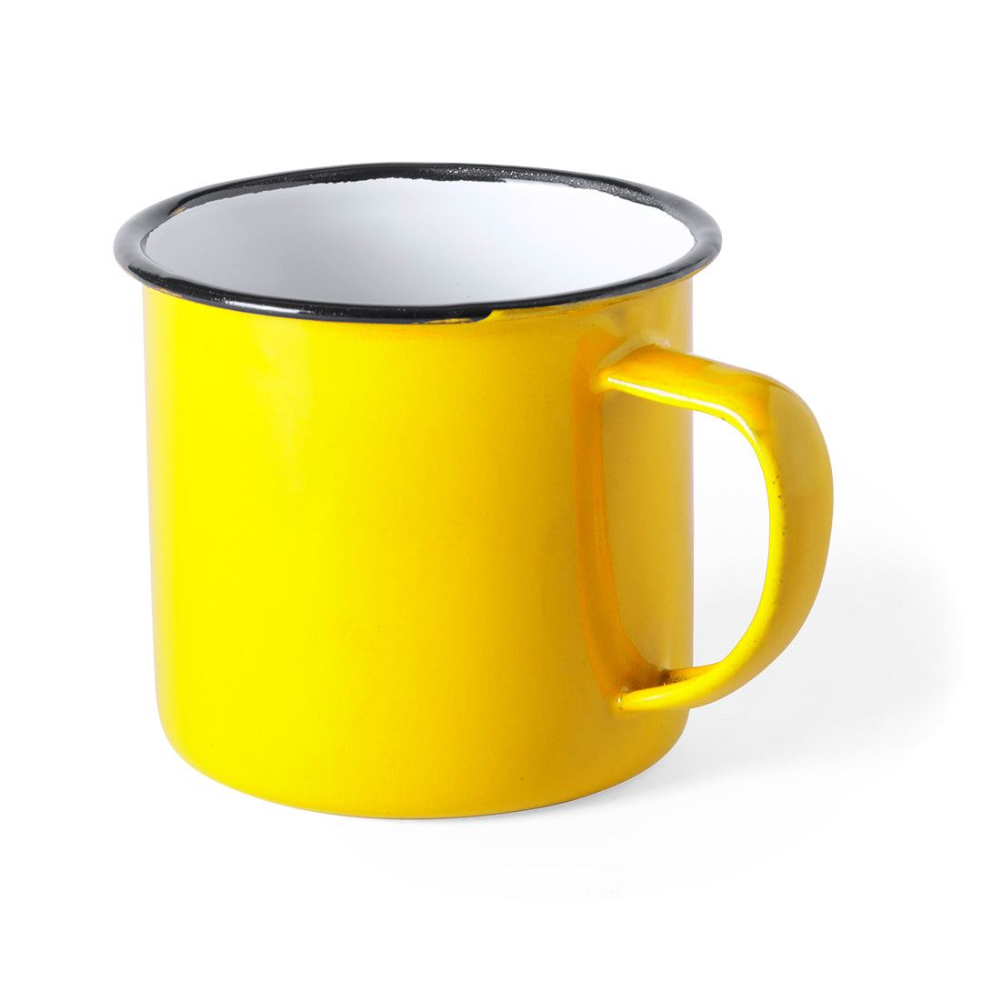 Tazza in metallo stile vintage