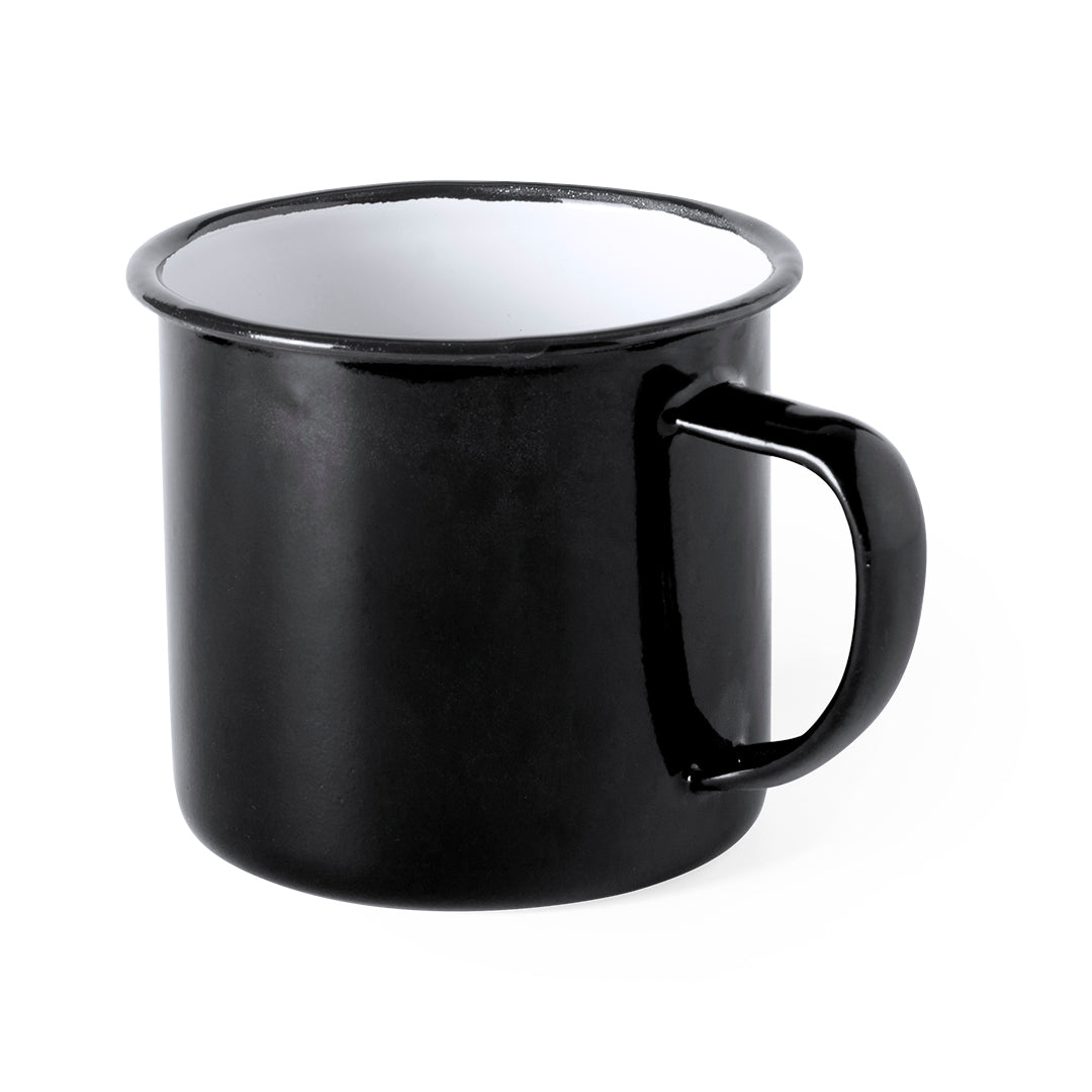 Tazza in metallo stile vintage