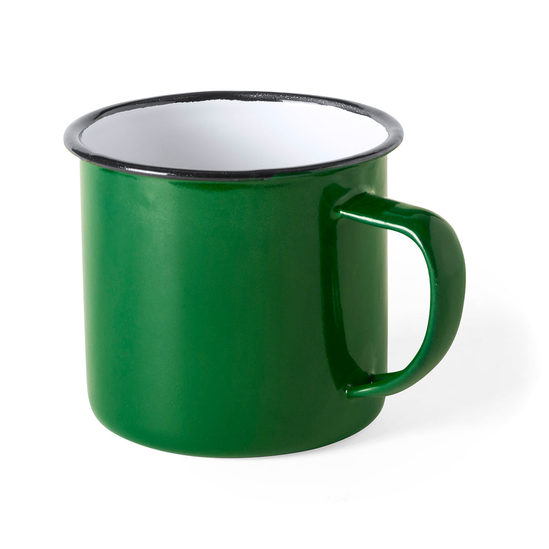 Tazza in metallo stile vintage