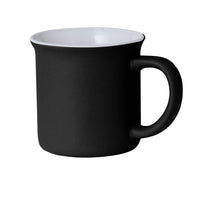 Tazza in ceramica opaca nera da personalizzare 