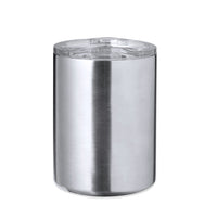 Tazza in acciaio con coperchio