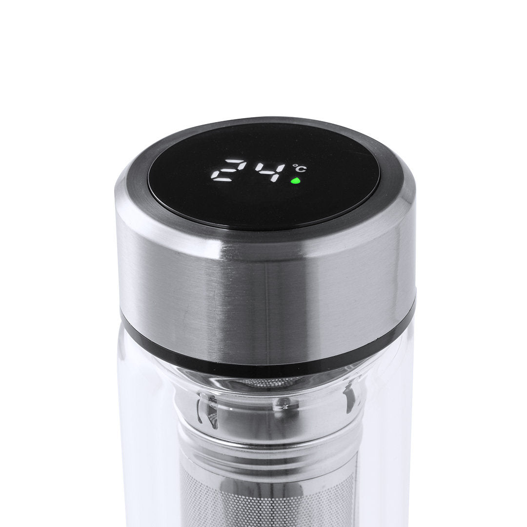Thermos con indicatore di temperatura
