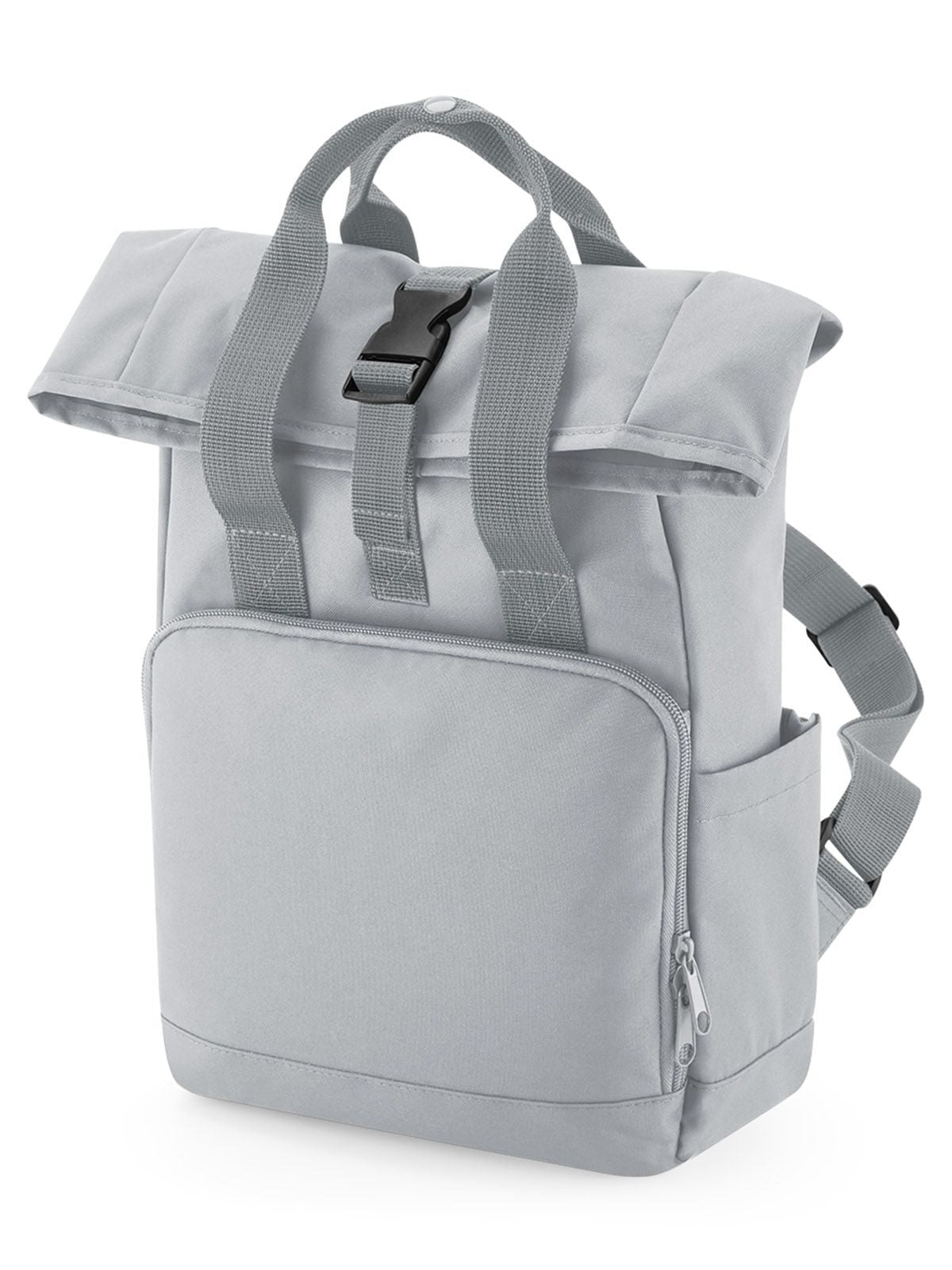 Zaino in poliestere riciclato con chiusura roll-top