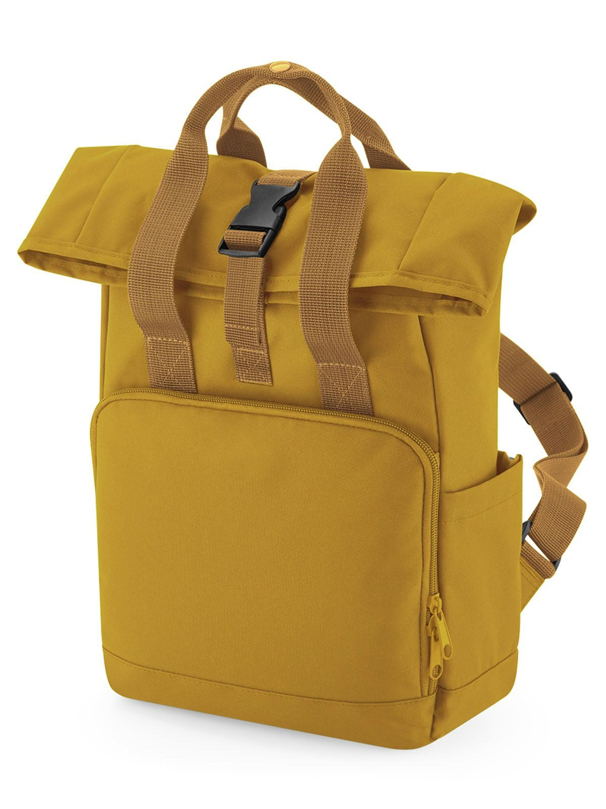 Zaino in poliestere riciclato con chiusura roll-top