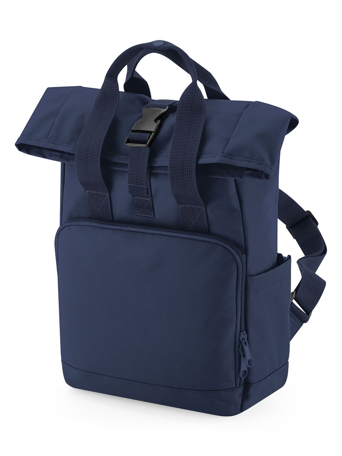 Zaino in poliestere riciclato con chiusura roll-top