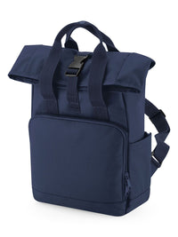 Zaino in poliestere riciclato con chiusura roll-top