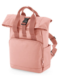 Zaino in poliestere riciclato con chiusura roll-top